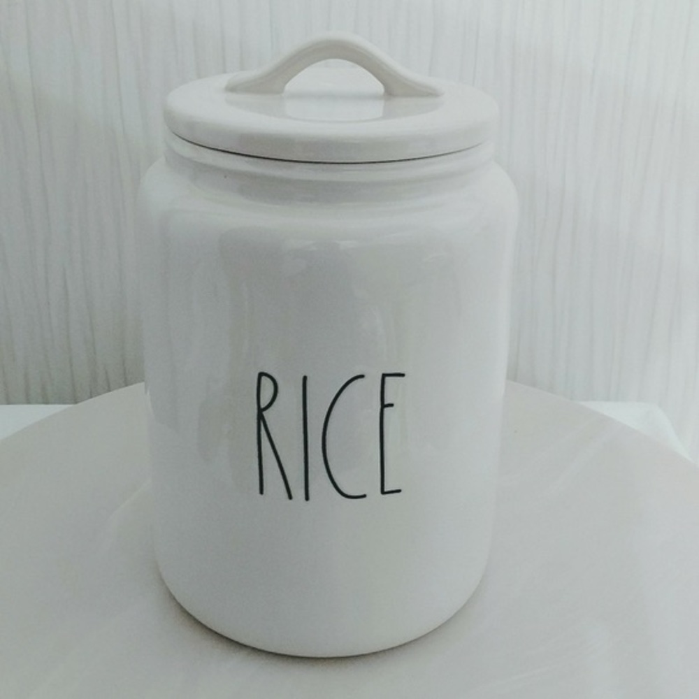 Rae Dunn rice container